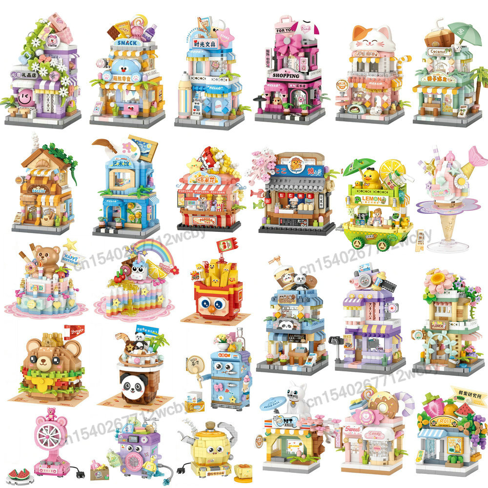 Kids Toys Stores - Budowa domu klocki urządzenia gospodarstwa domowego