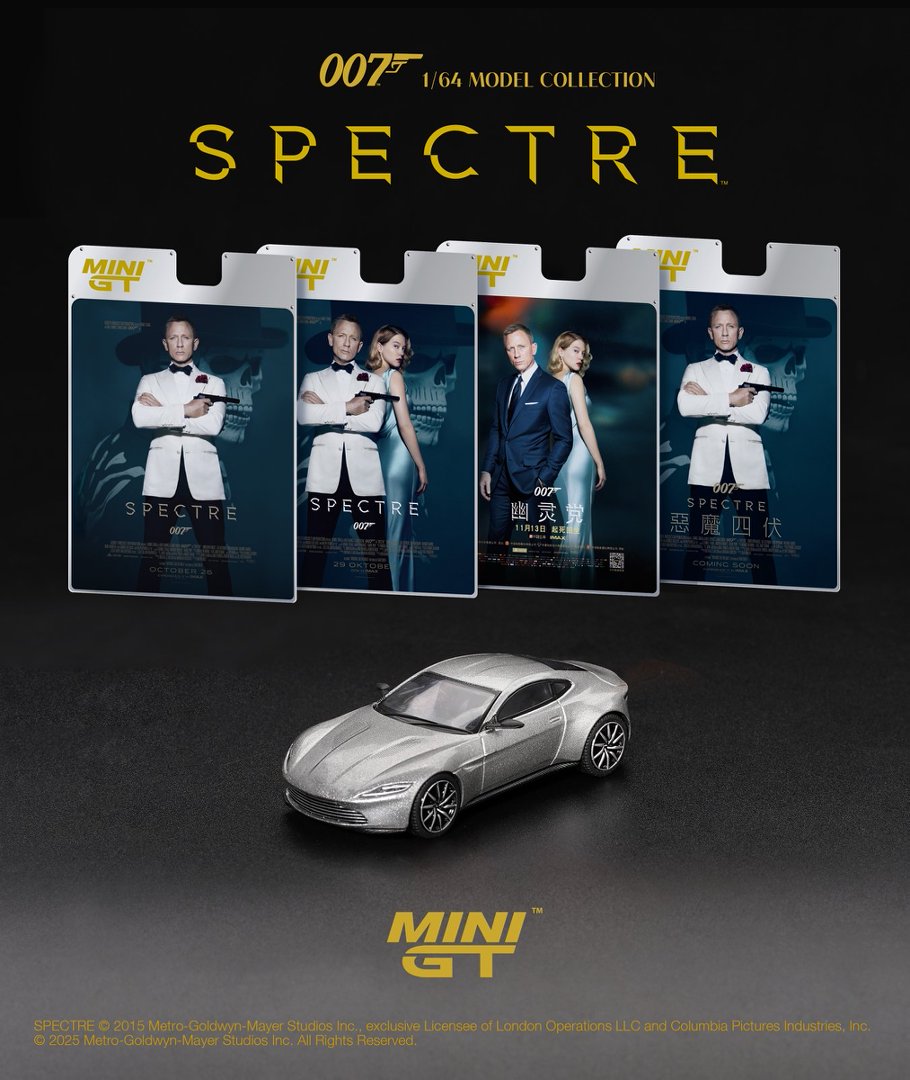 Kids Toys Boys - MINIGT 1/64 Aston Martin DB10 Spectre