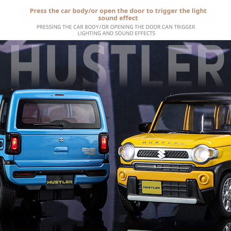 Kids Toys Jeep - 1:22 Suzuki HUSTLER Model Jeepa Terenowego