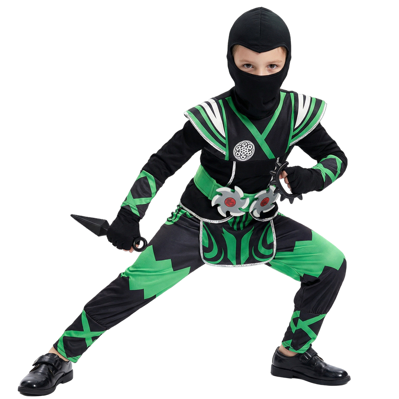 Kids Toys Kit - Zestaw Kostiumu Japońskiego Ninja dla Dzieci