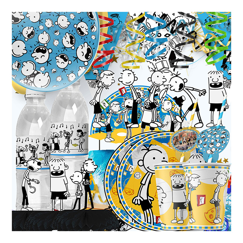 Banner Kids Toys - Pamiętnik Wimpy Kid Child Birthday Theme