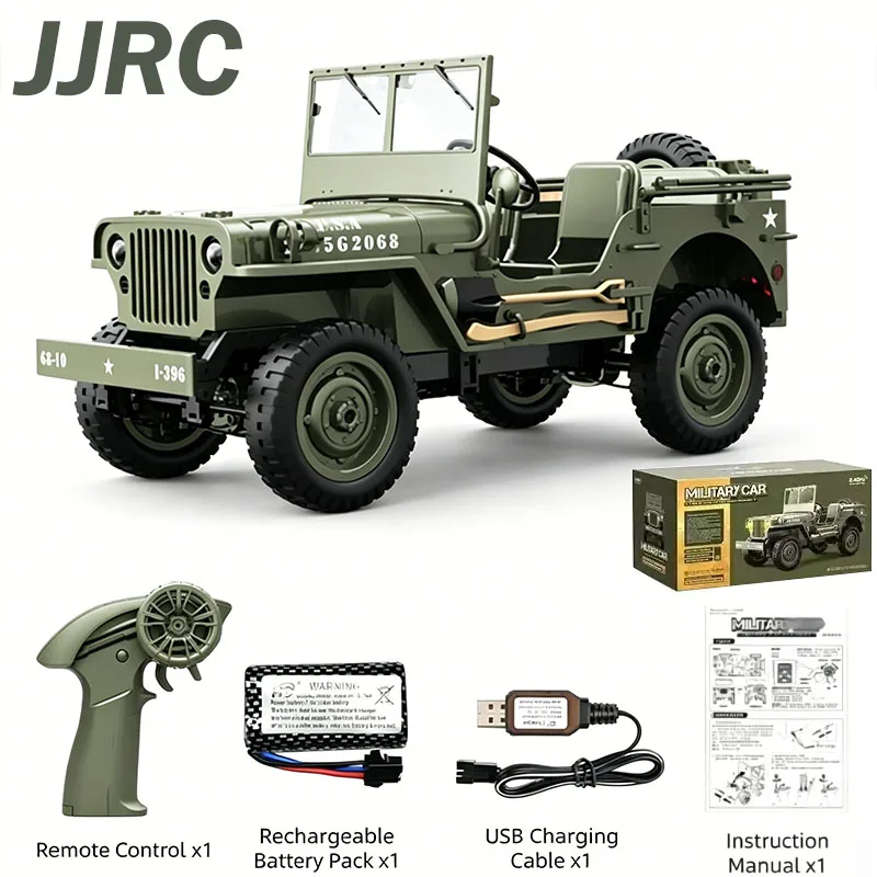 Kids Toys Jeep - JJRC 1:10 C8815 Samochód RC WILLYS