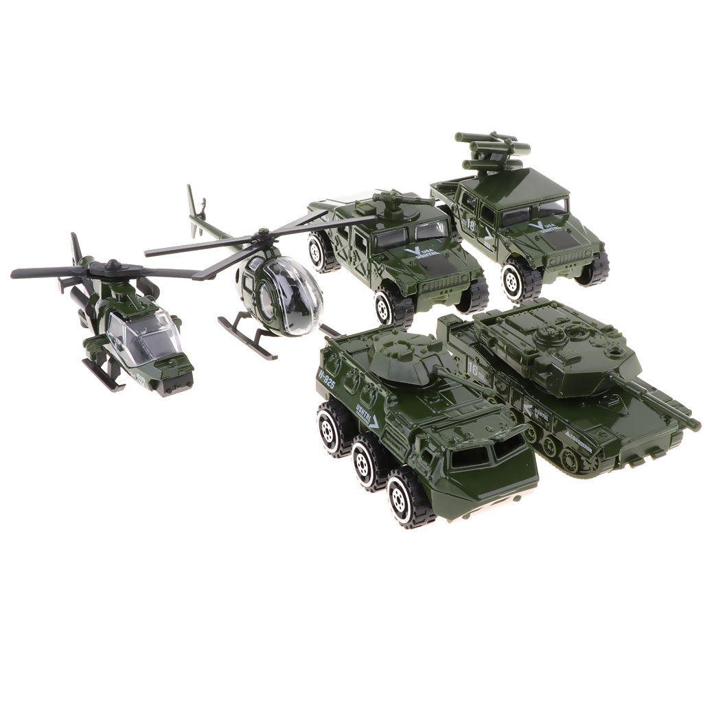 Kids Toys Jeep - 6 w 1 Assorted 1/87 Model