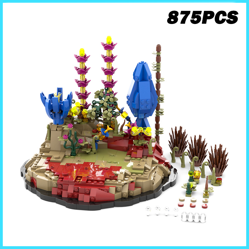 Kids Toys Exhibition - 875 ELEMENTÓW NOWY MOC Wystawa Krajobrazowa