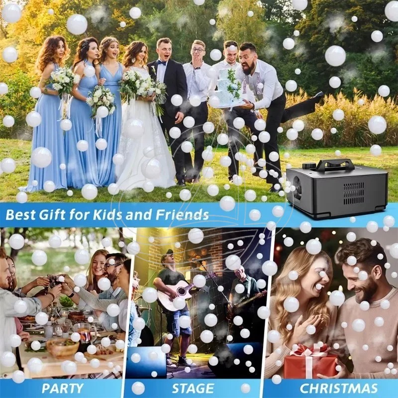 Bubble Machine Outdoor - Maszyna do dymu i baniek mydlanych