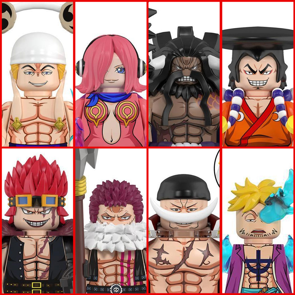 Kids Toys Kit - Minifigurki z klocków One Piece 8