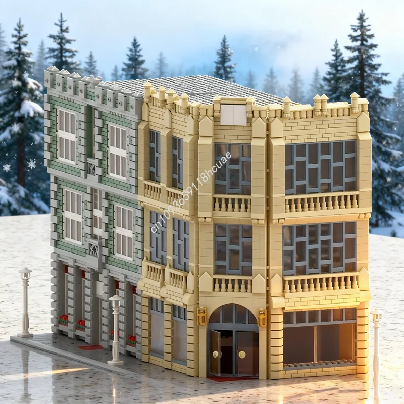 Kids Toys Exhibition - 5046 elementów MOC Model Galerii Handlowej