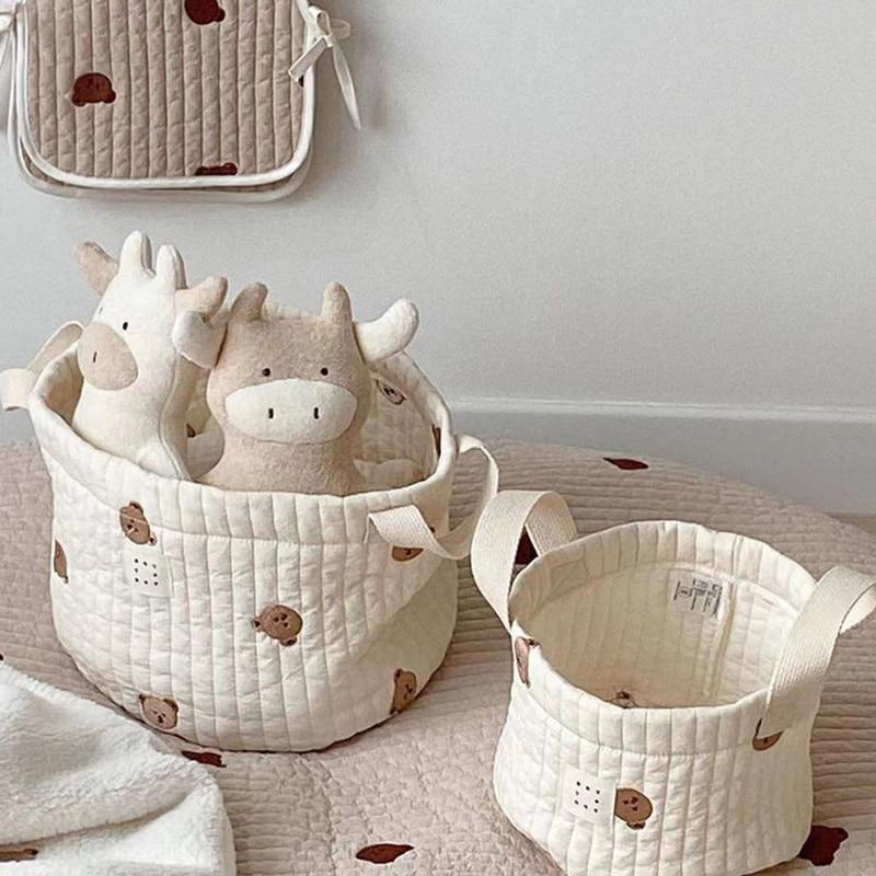 Kids Toys Clearance - Słodki miś haftowany worek na pieluchy