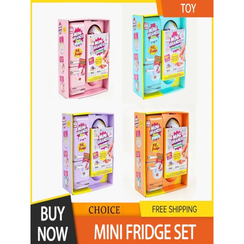 Kids Toys House - Zestaw Mini Lodówka Fill The Fridge