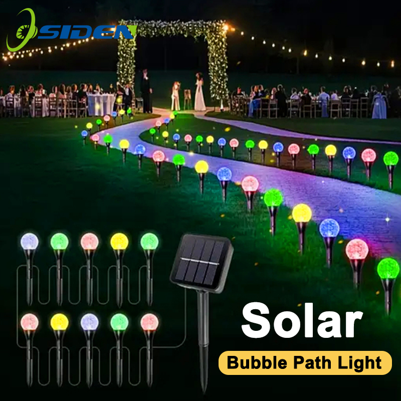 Bubble Machine Outdoor - 30 LED Solarna Lampka Sznurkowa z
