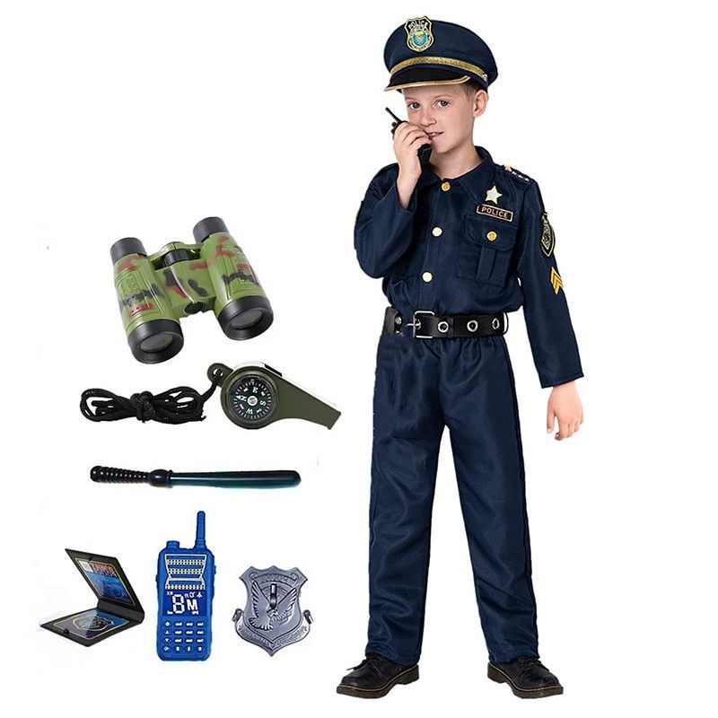 Kids Toys Kit - Kostium policjanta dla chłopca w wieku