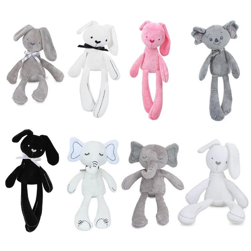 Kids Toys Easter - Pluszowy królik dla niemowląt Miękka lalka
