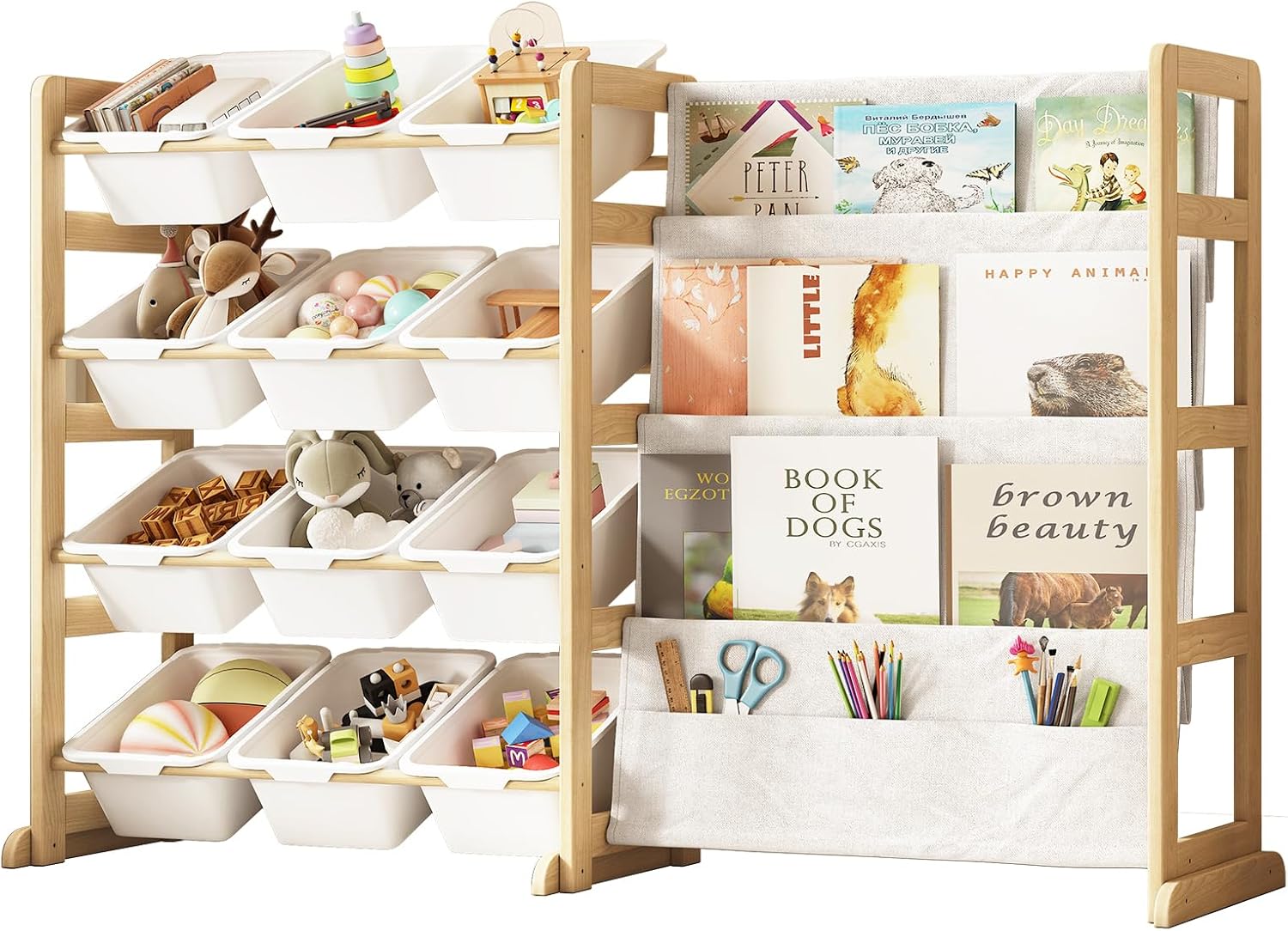 Kids Toys Stores - Organizer na zabawki dla dzieci z