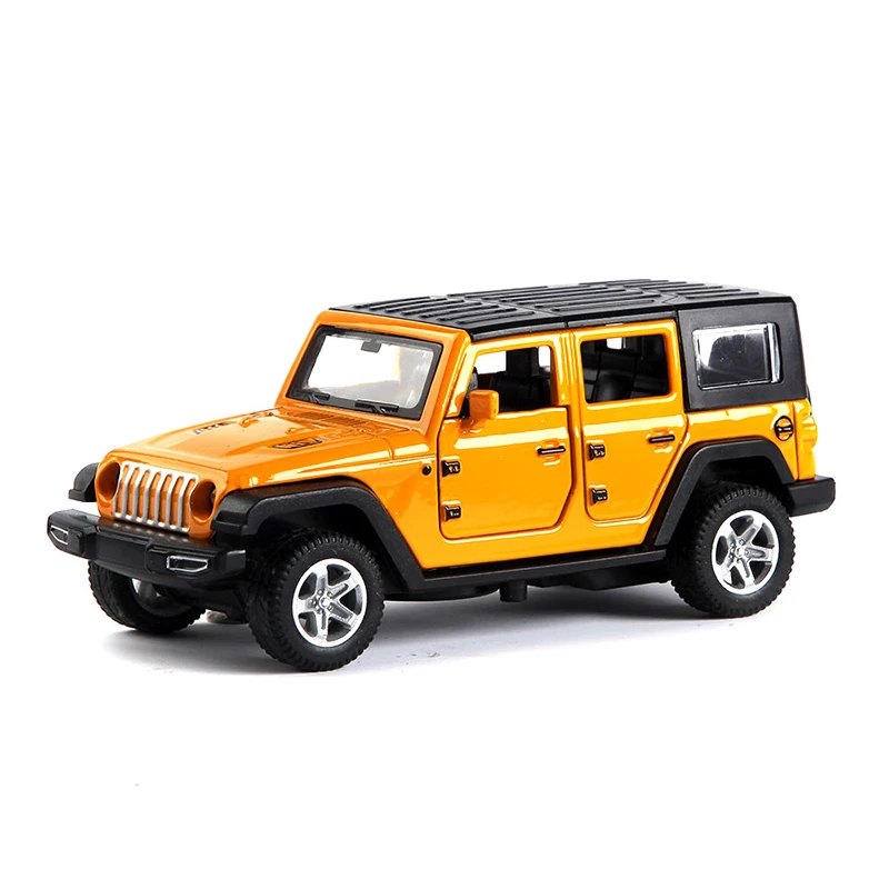 Kids Toys Jeep - 1:36 aluminiowy JEEPS Wrangler Model samochodu