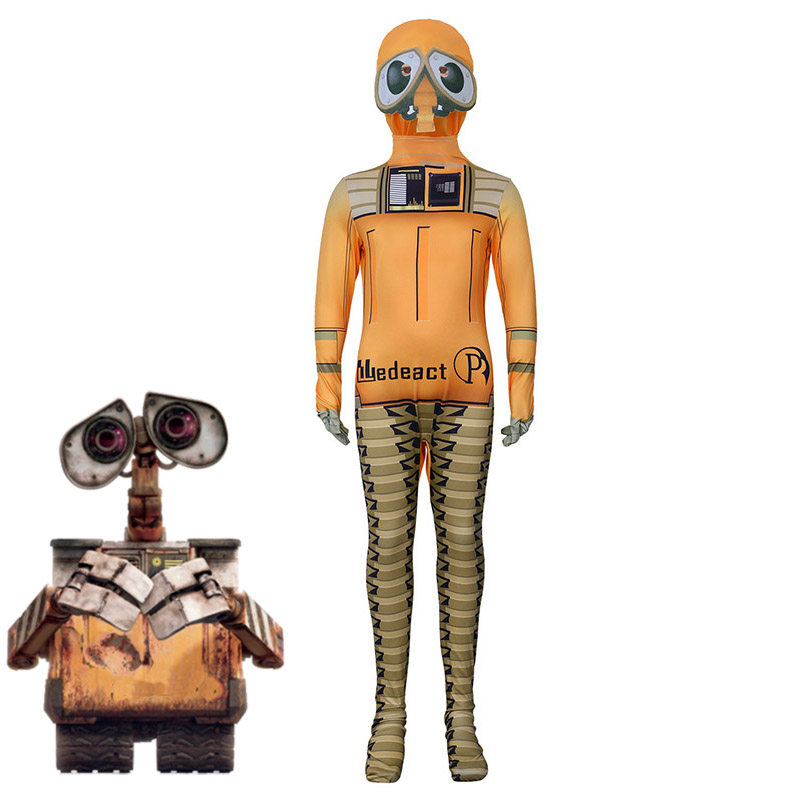 Kids Toys Set - Kostium Wall-E dla dzieci, pomarańczowy, przebranie