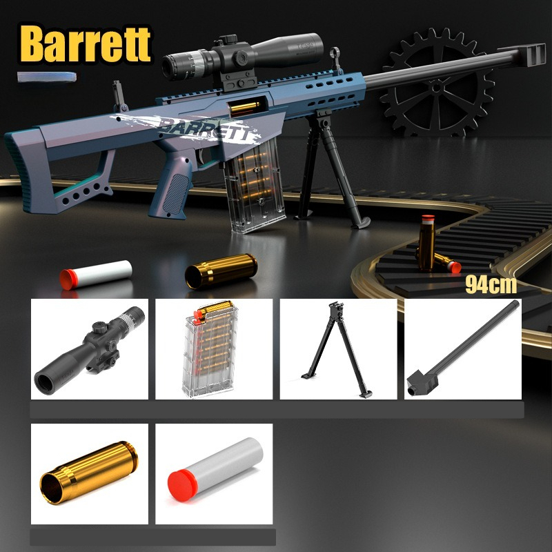 Foam Dart Gun - Karabin snajperski z wyrzutem pocisków piankowych,