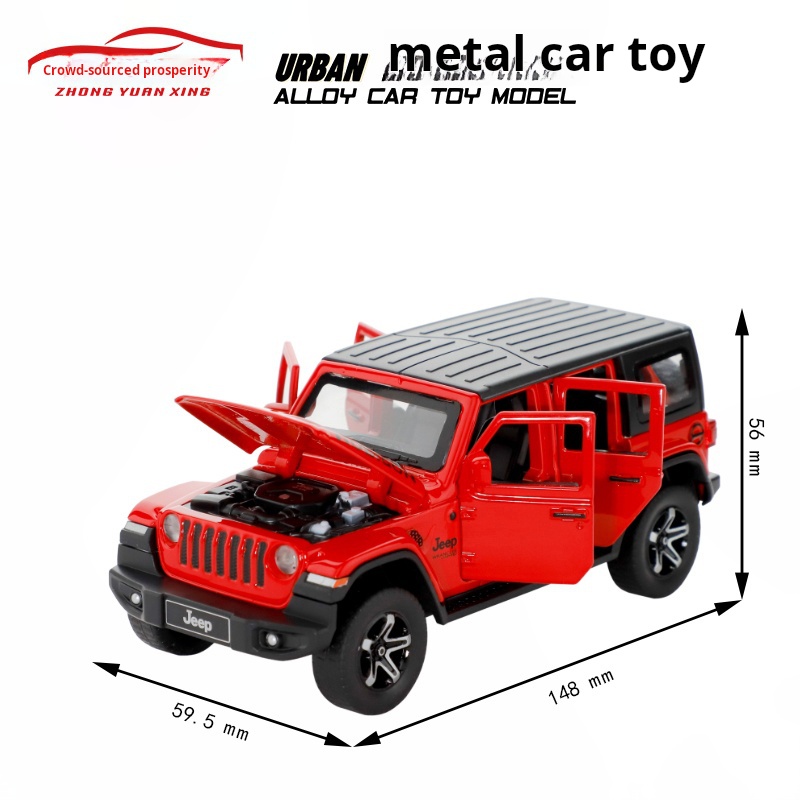 1/32 Jeep Wrangler Rubicon Mod – Kids Toys Jeep recenzja i cena