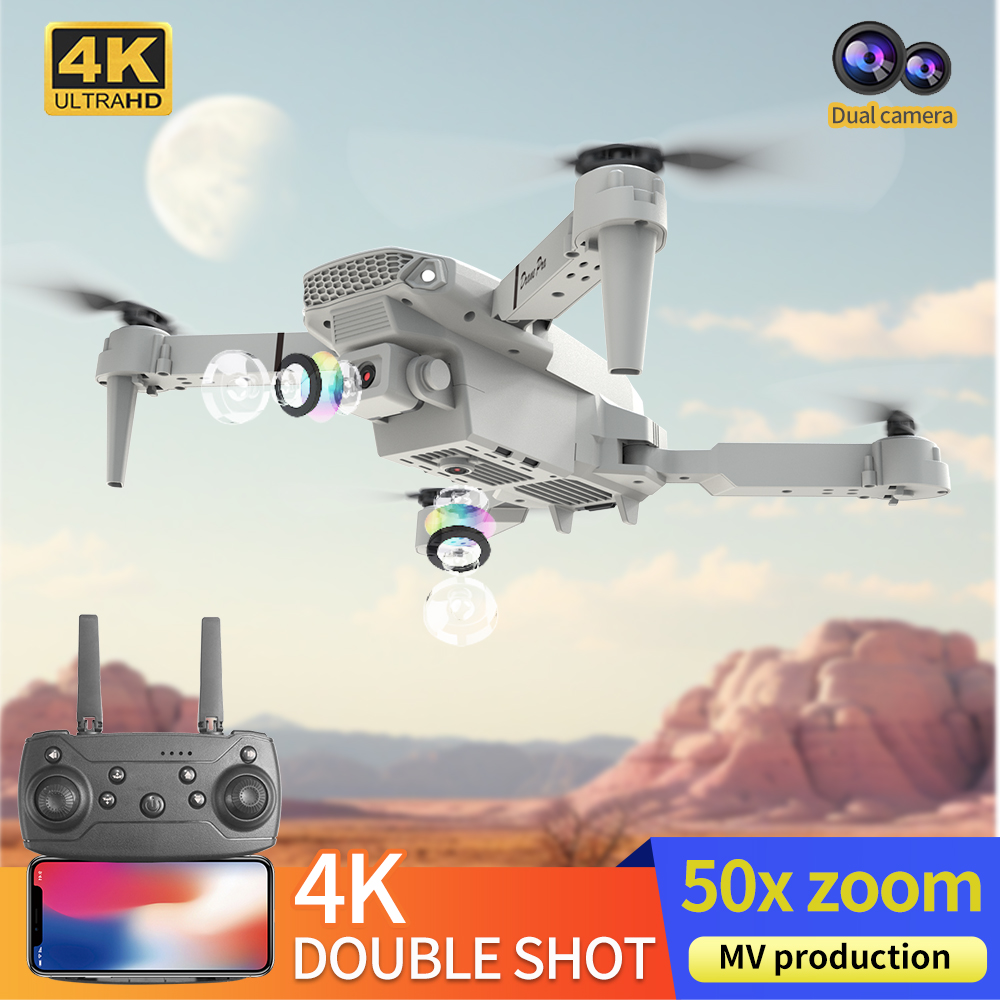 2026 NOWY E88 Profesjonalny Dr – Kids Toys Drone recenzja i cena