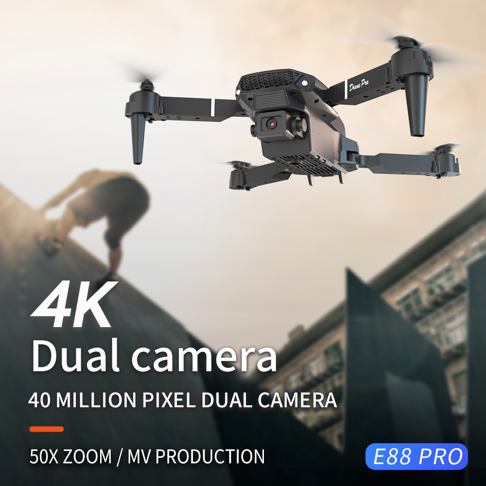2026 NOWY E88 Profesjonalny Dr – Kids Toys Drone recenzja i cena
