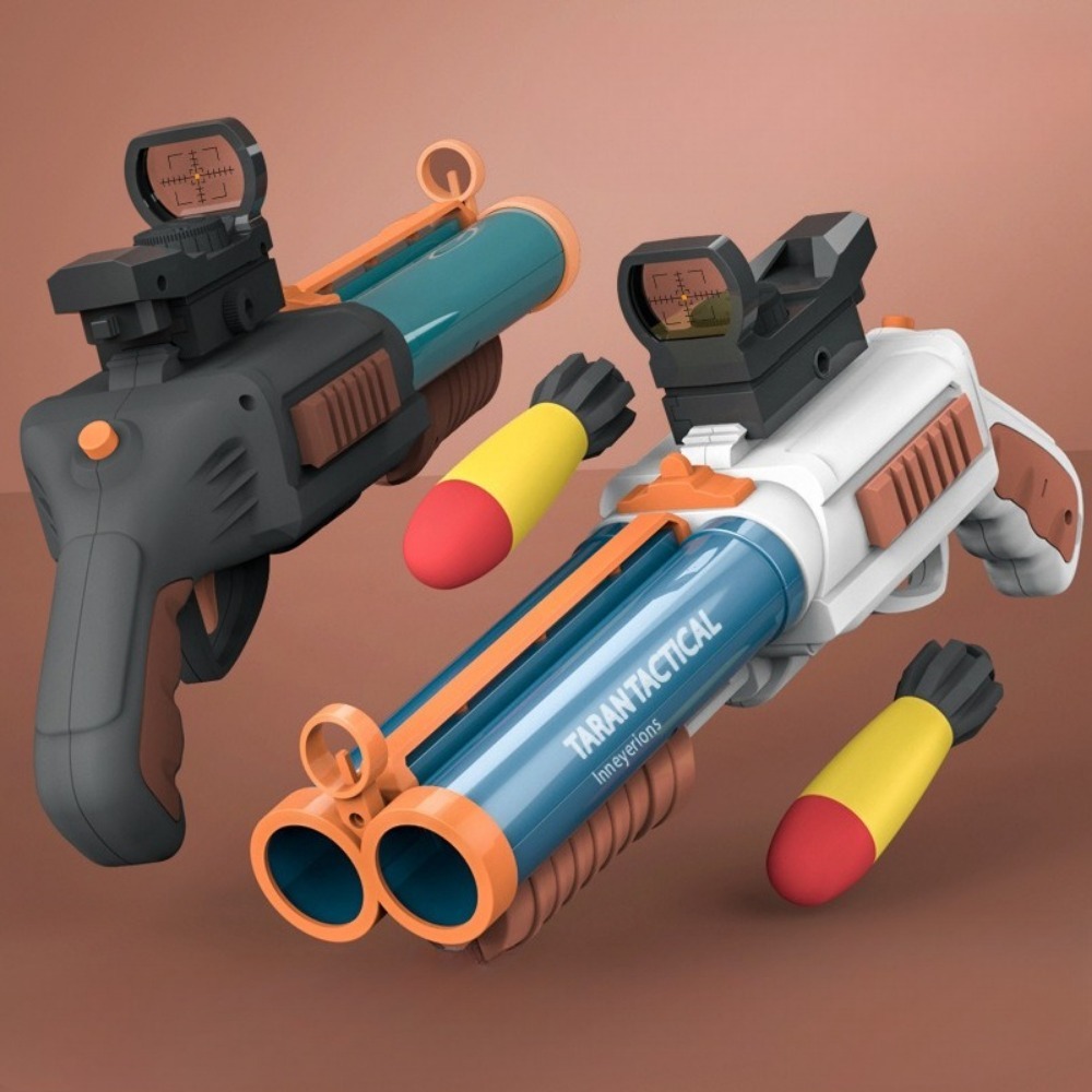Zabawka w postaci dwulufowego  – Foam Dart Gun recenzja i cena