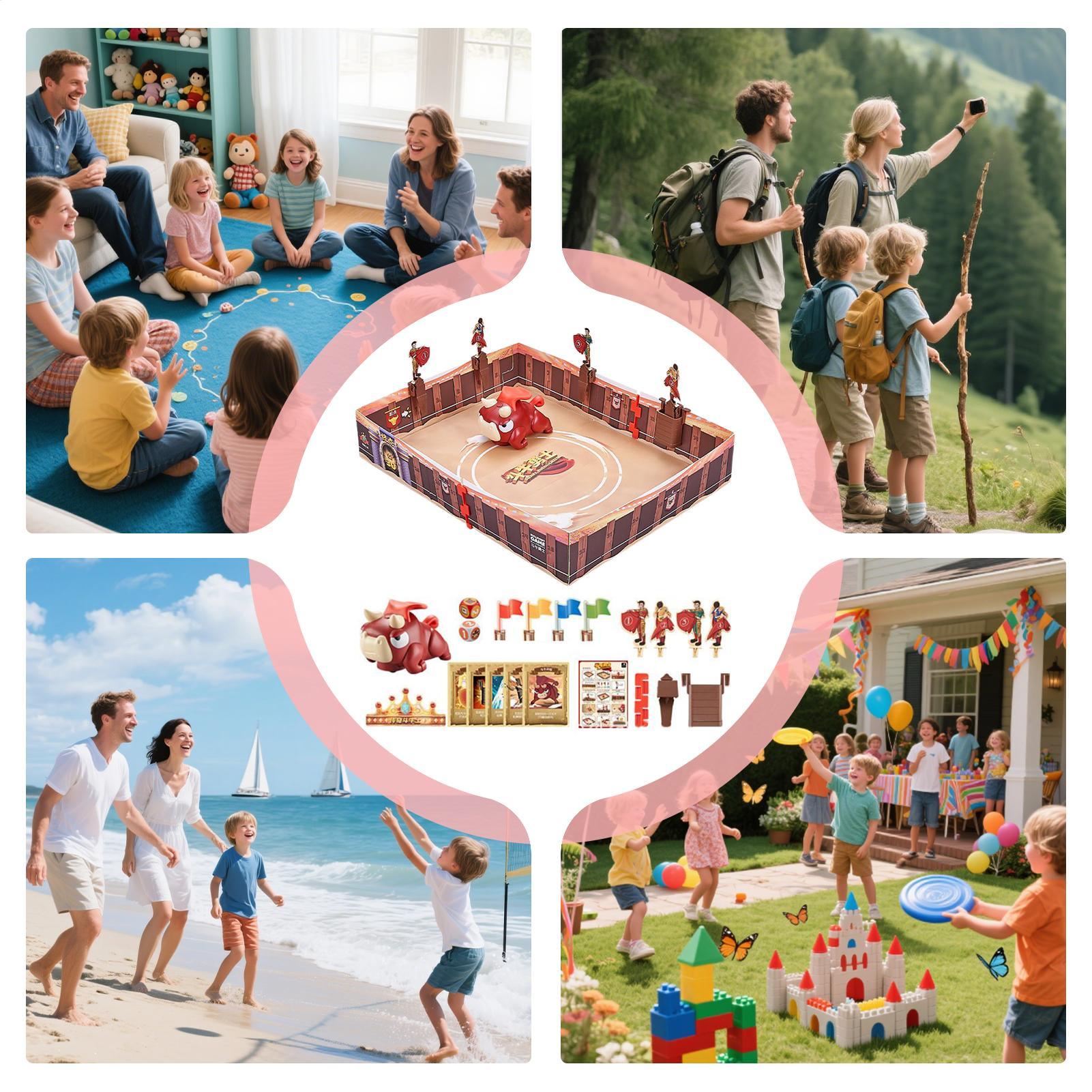 Gra planszowa: Walka z bykami, – Kids Toys Entertainer recenzja i cena