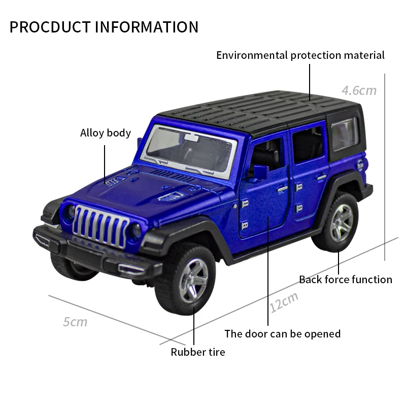 Zabawka samochodowa terenowa J – Kids Toys Jeep recenzja i cena