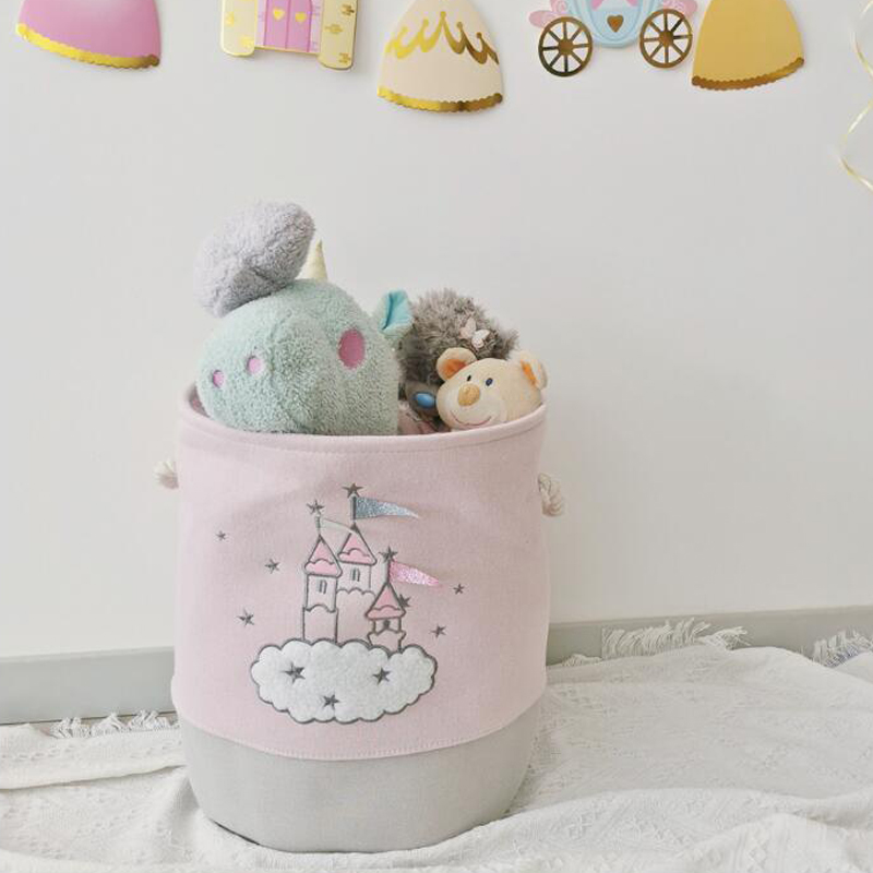 Duży różowy kosz na pranie Kos – Kids Toys Clearance recenzja i cena