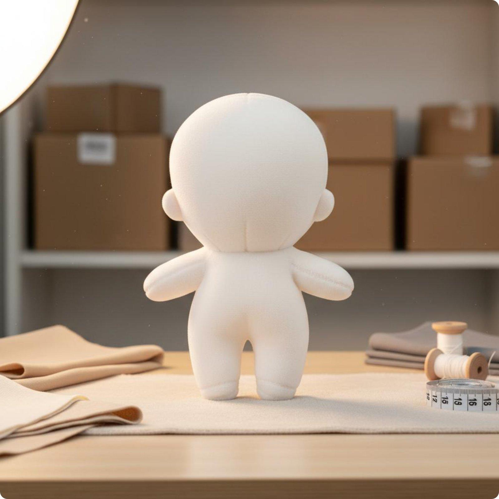 Miękkie pluszowe ciało lalki,  – Kids Toys Kit recenzja i cena