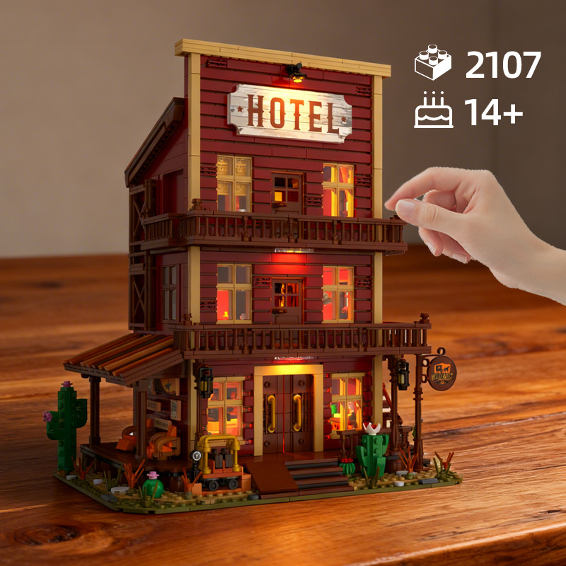 Klocki konstrukcyjne Western H – Kids Toys Exhibition recenzja i cena