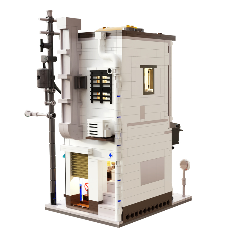 BOX Cada City LED japoński dom – Kids Toys House recenzja i cena
