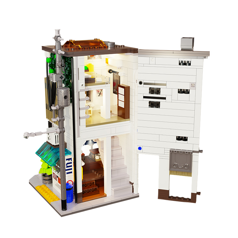 BOX Cada City LED japoński dom – Kids Toys House recenzja i cena