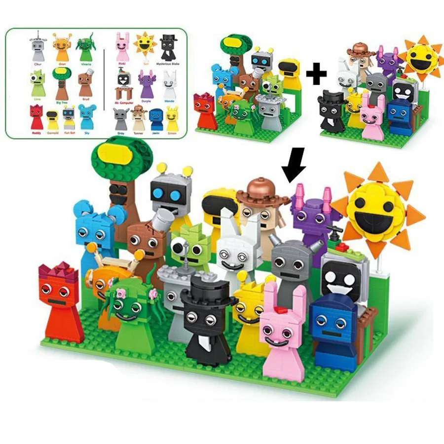 9 szt. Figurki MOC Klocki Zest – Kids Toys Easter recenzja i cena