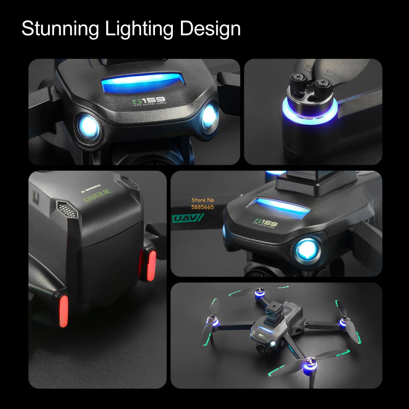 Podwójna kamera 8K 5G WIFI FPV – Kids Toys Drone recenzja i cena