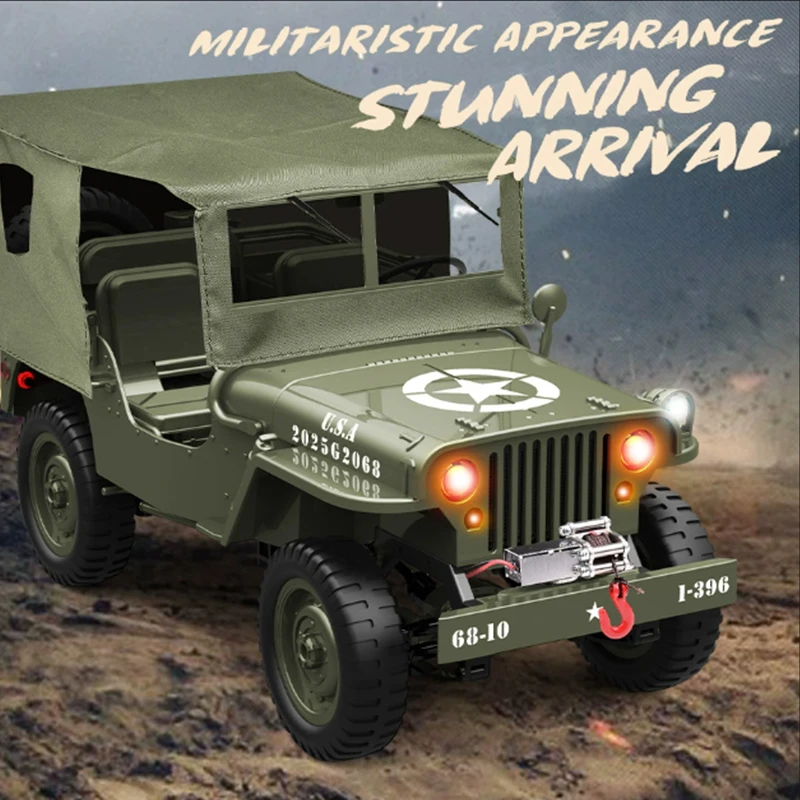 JJRC 1:10 C8815 Samochód RC WI – Kids Toys Jeep recenzja i cena