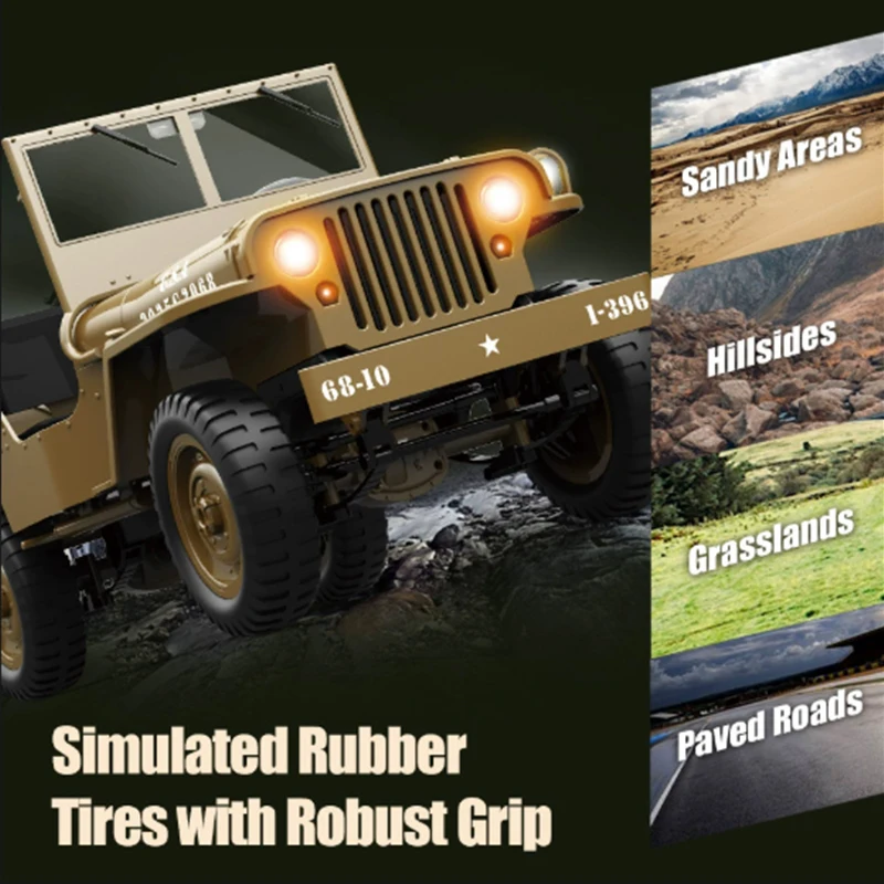 JJRC 1:10 C8815 Samochód RC WI – Kids Toys Jeep recenzja i cena