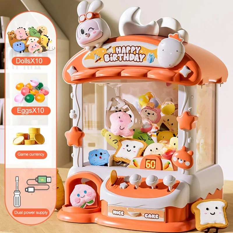 Cartoon Claw Game Machine Rabb – Kids Toys Easter recenzja i cena