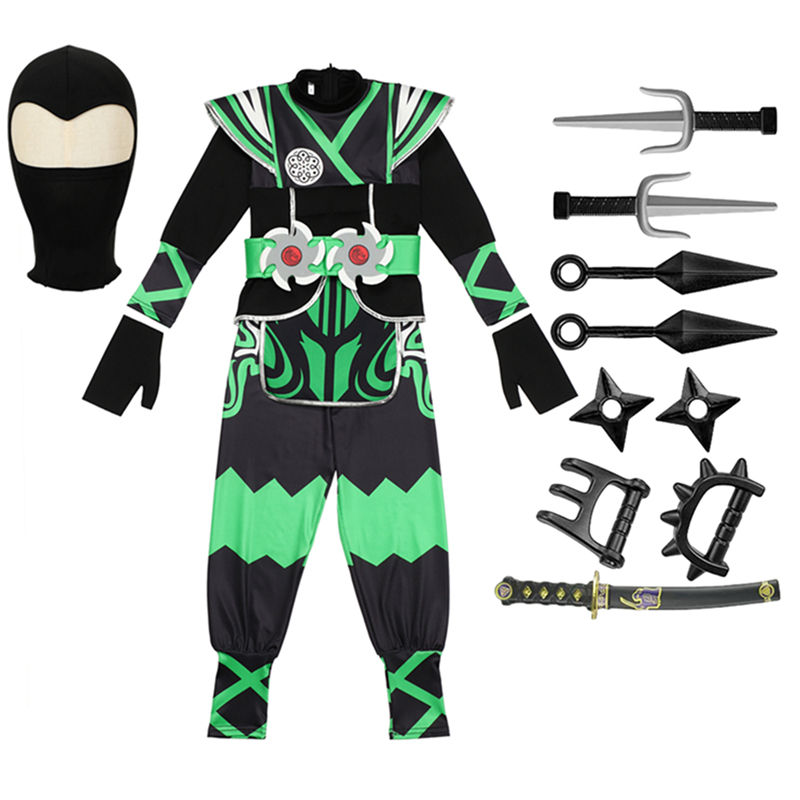 Kostium Zielonego Ninja dla Dz – Kids Toys Set recenzja i cena