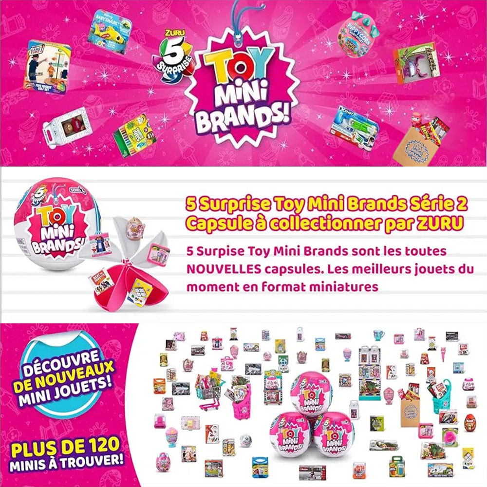Zuru 5 Surprise Toy Mini Brand – Kids Toys Stores recenzja i cena