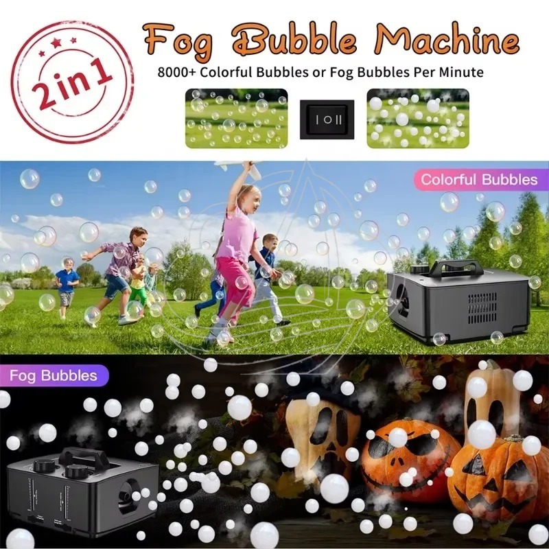 Maszyna do dymu i baniek mydla – Bubble Machine Outdoor recenzja i cena