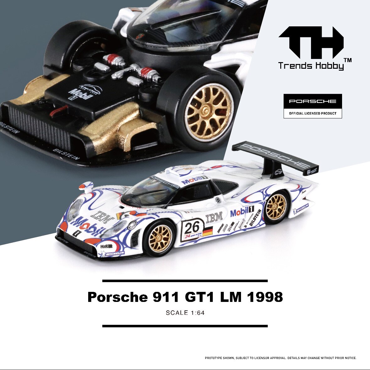TH 1/64 Porsche 911 GT3 R LeMa – Kids Toys Boys recenzja i cena
