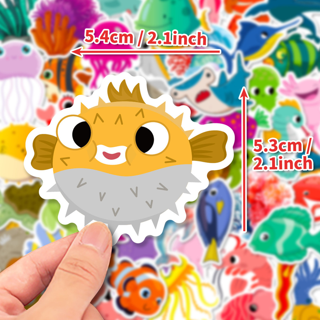 50 szt. Naklejek z motywem życ – Kids Toys Stores recenzja i cena