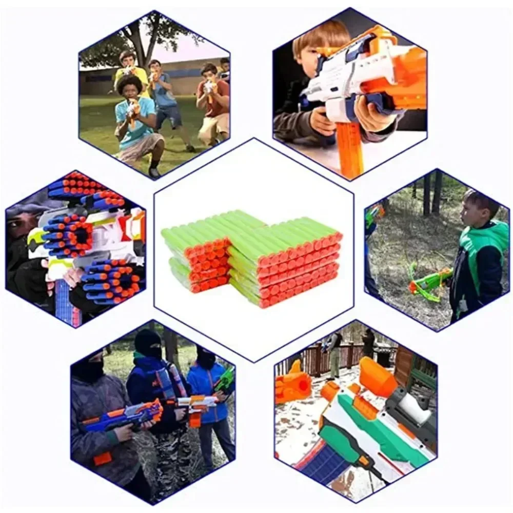 7,2 cm 100/1000 szt. Strzałki  – Foam Dart Gun recenzja i cena