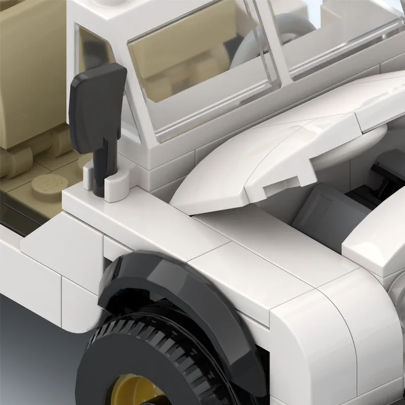 202 elementy MOC Jeep CJ 7 Dai – Kids Toys Jeep recenzja i cena