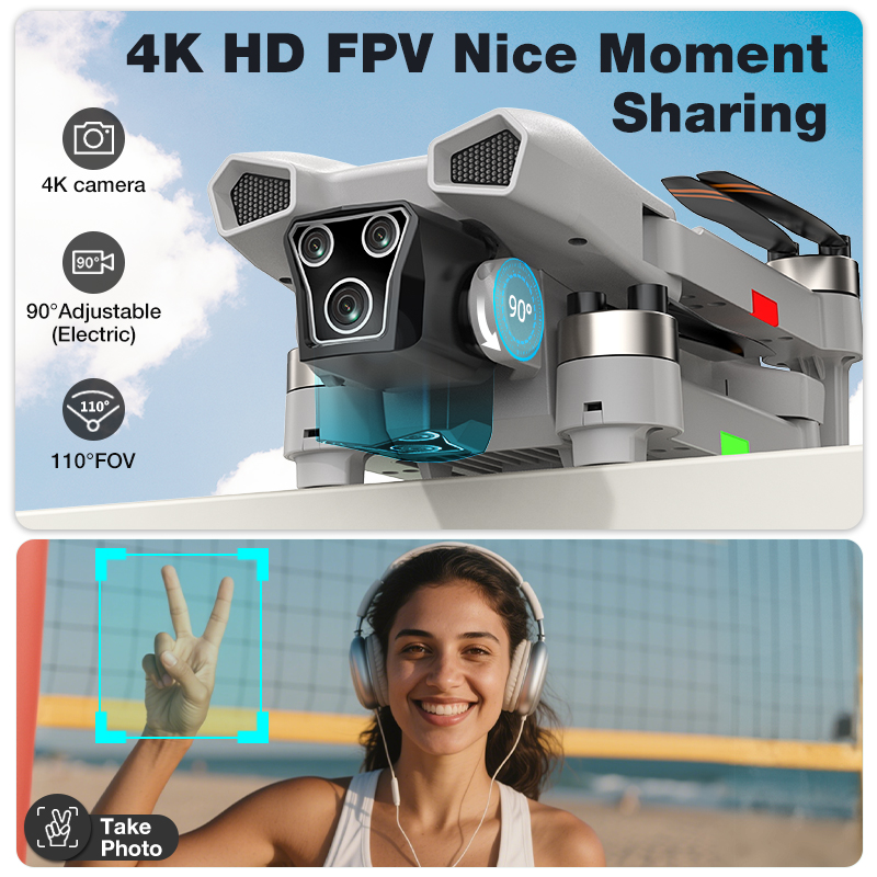 NOWY Gorący Dron L017 Pro Bezs – Kids Toys Drone recenzja i cena