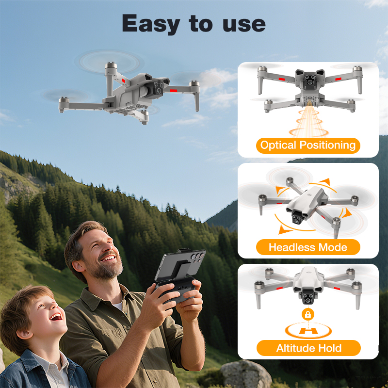 NOWY Gorący Dron L017 Pro Bezs – Kids Toys Drone recenzja i cena