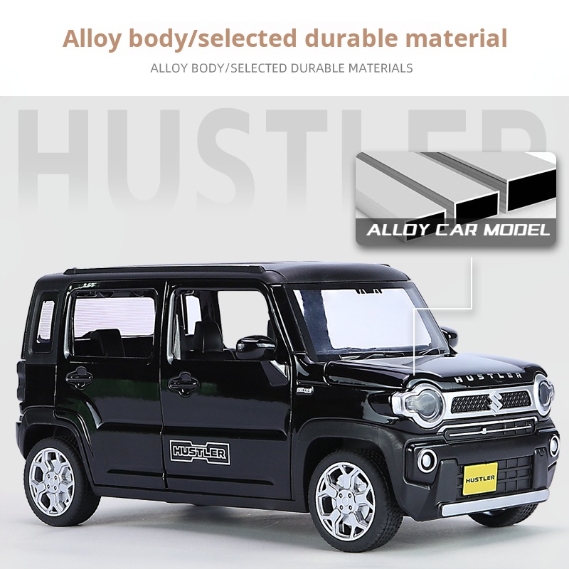 1:22 HUSTLER Model terenowego  – Kids Toys Jeep recenzja i cena