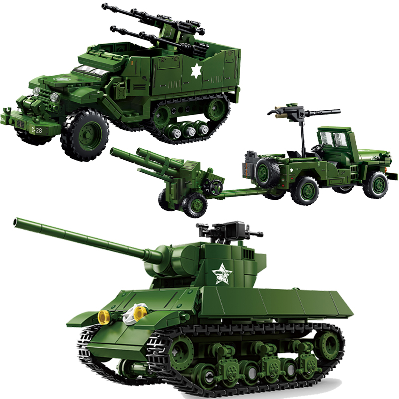 Klocki konstrukcyjne serii ame – Kids Toys Jeep recenzja i cena