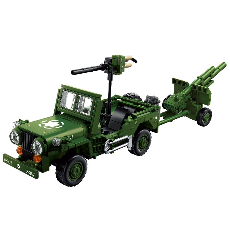 Klocki konstrukcyjne serii ame – Kids Toys Jeep recenzja i cena