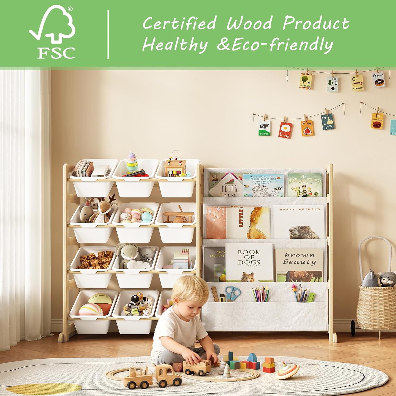 Organizer na zabawki dla dziec – Kids Toys Stores recenzja i cena