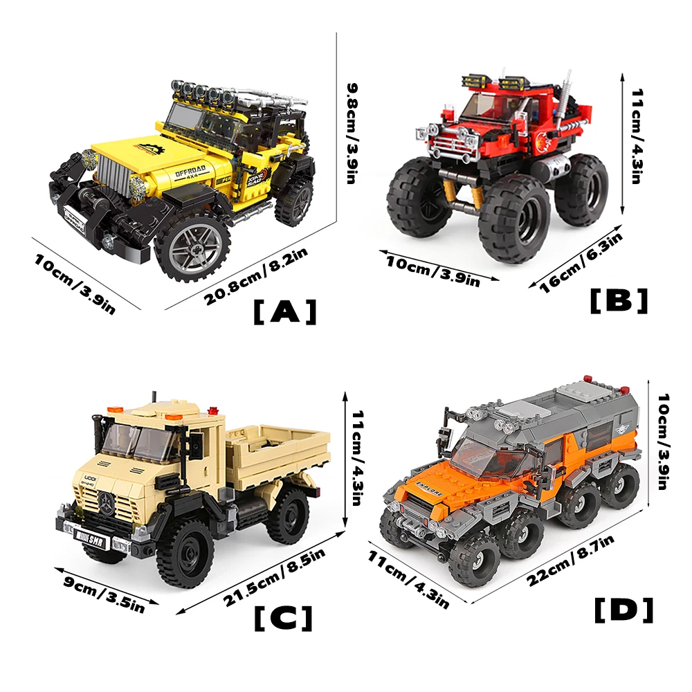 DIY samochód ciężarowy zestaw  – Kids Toys Jeep recenzja i cena